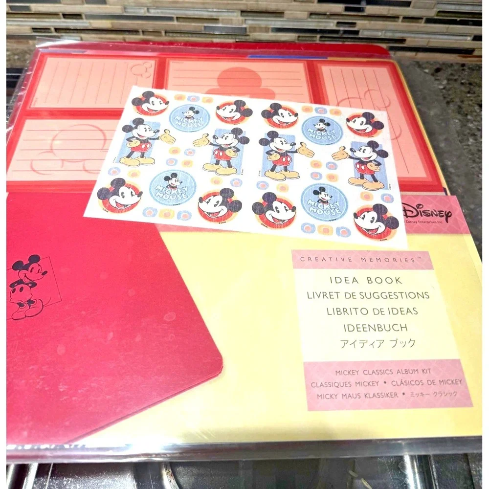 Lot Disney Mickey Mouse Classics Scrapbook Kit Creative Memories 2006 Sealed